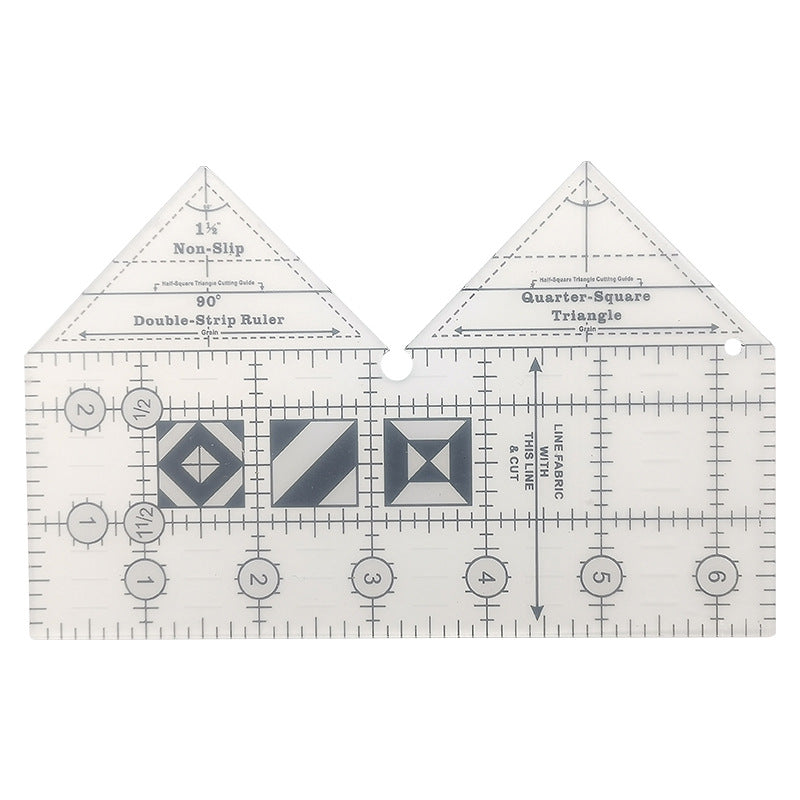 QuiltPro™ | 90-Grad-Doppelstreifen-Nestgröße