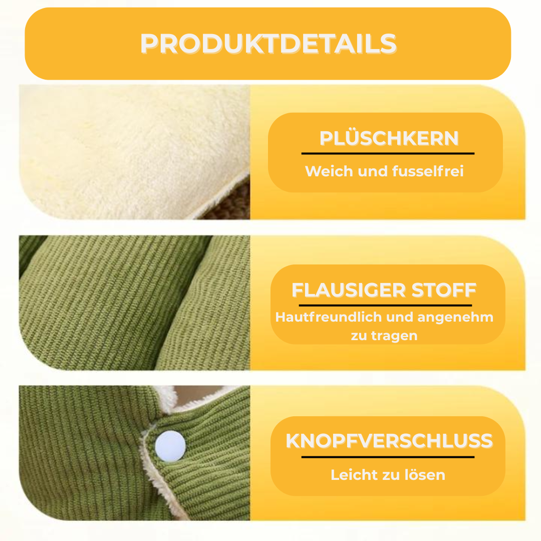 50% RABATT | Felltraum™| Kuschelige Haustierhöhle Deluxe