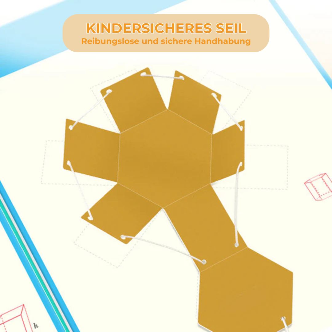 GeoPlay™ | Lernbuch für 3D-Geometrie mit Zugseilen