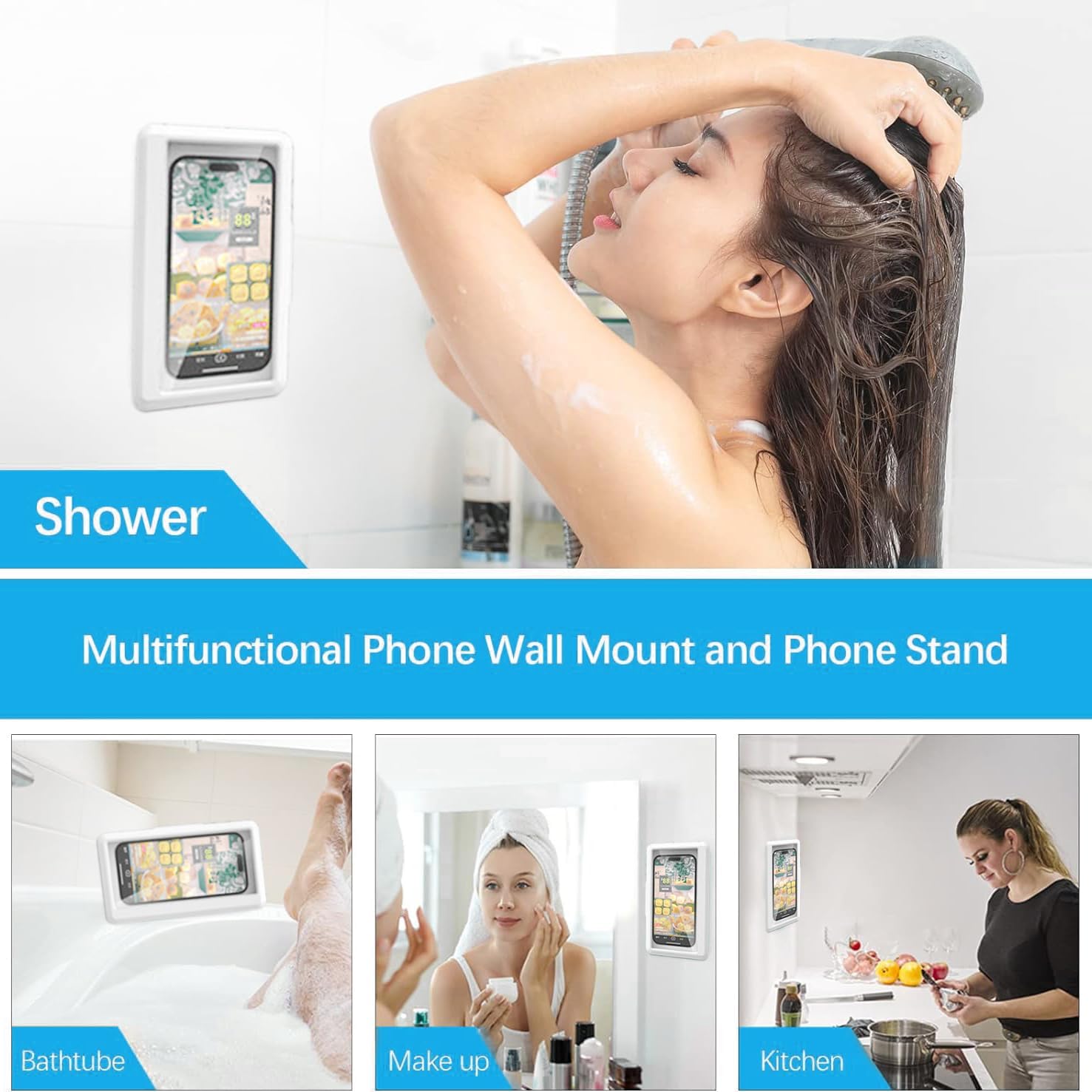 SplashGuard™ | Wasserdichte Box Handyhalterung
