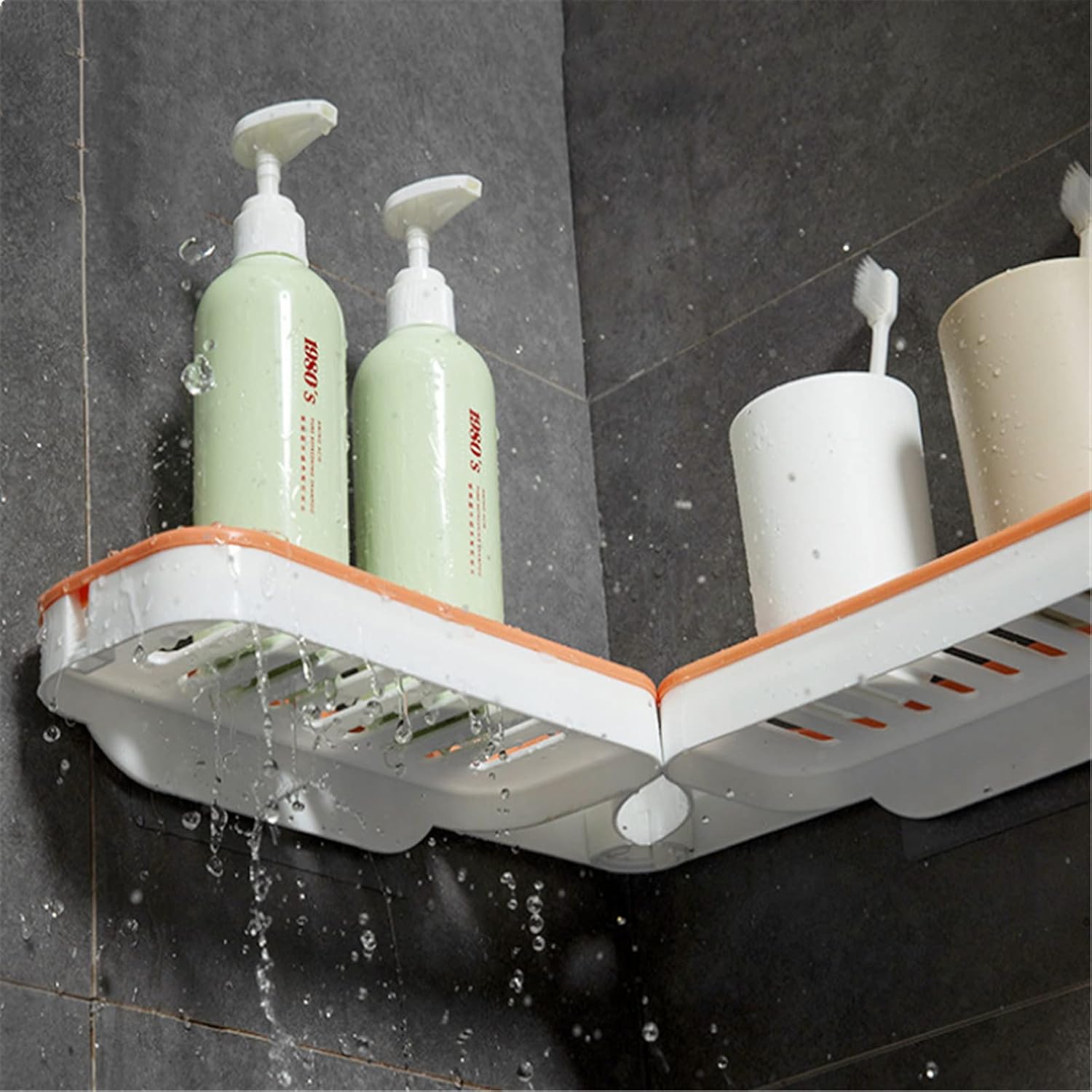 1+1 Gratis | Rotating Rack™ | Selbstklebendes Badregal