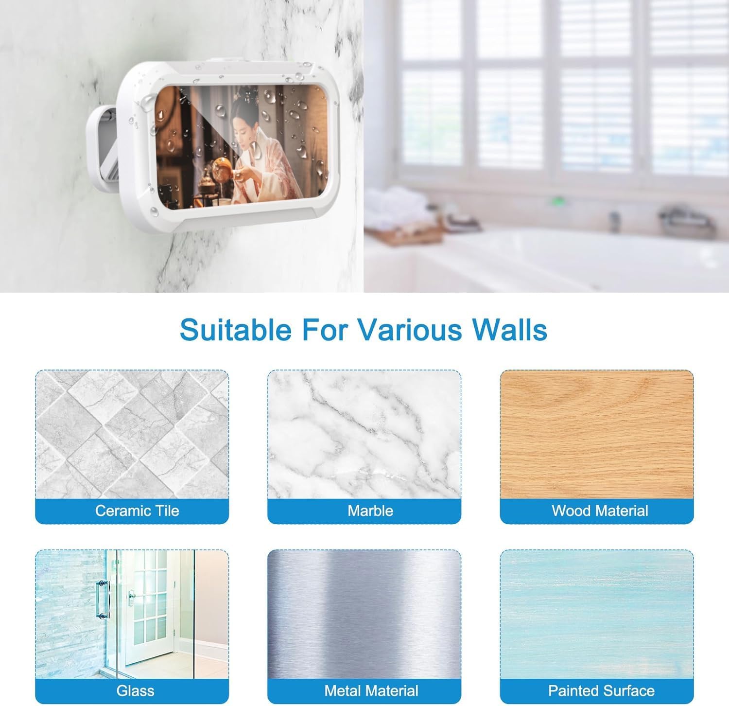 SplashGuard™ | Wasserdichte Box Handyhalterung