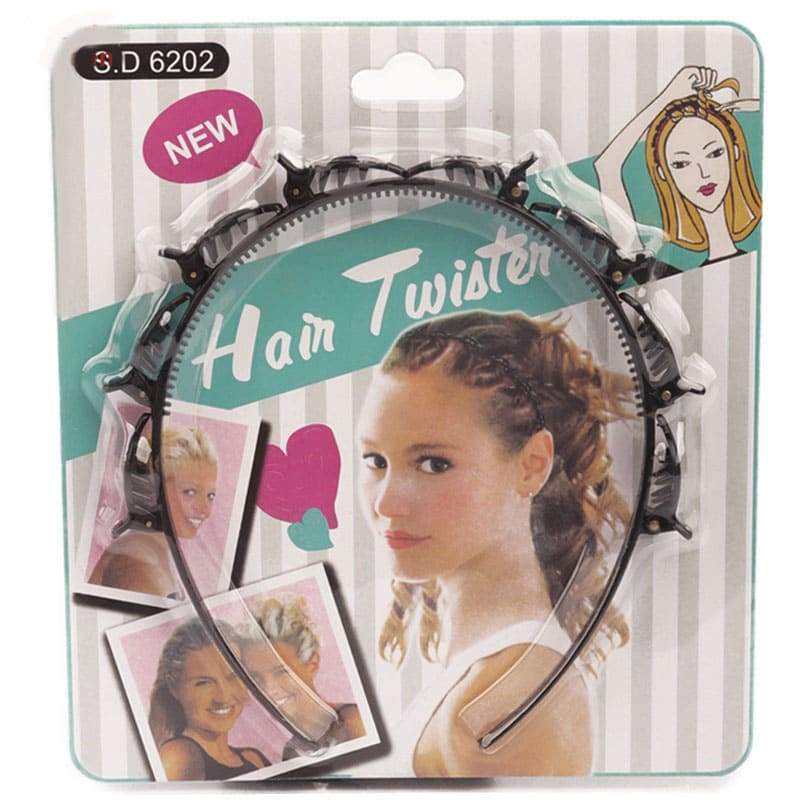 1+3 Gratis | BraidedGlow™ | Geflochtenes Stirnband – Stilvoller Halt mit unsichtbaren Klammern für jeden Tag |