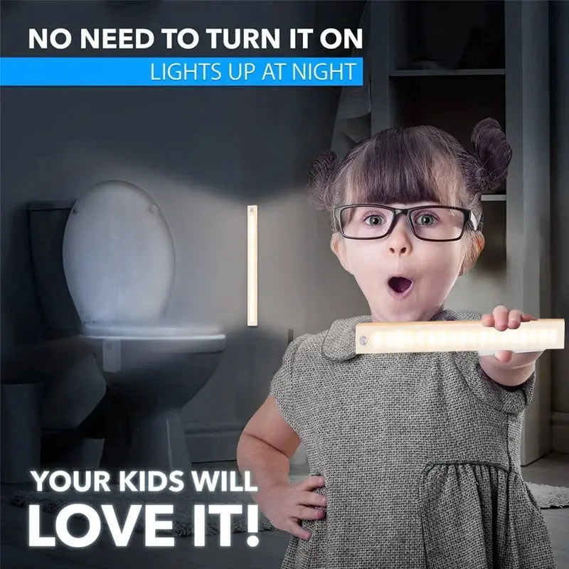 LumiGuard™ | Smarte Sensor LED-Lampe mit Magnet — Perfekt für Keller & Dachboden 3er-Set