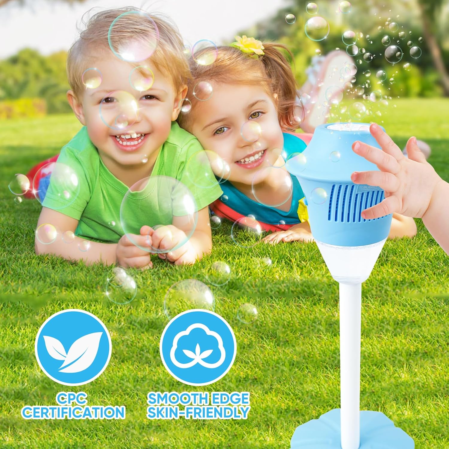 BubbleStorm™ | Tragbarer Seifenblasenmacher für Kinder