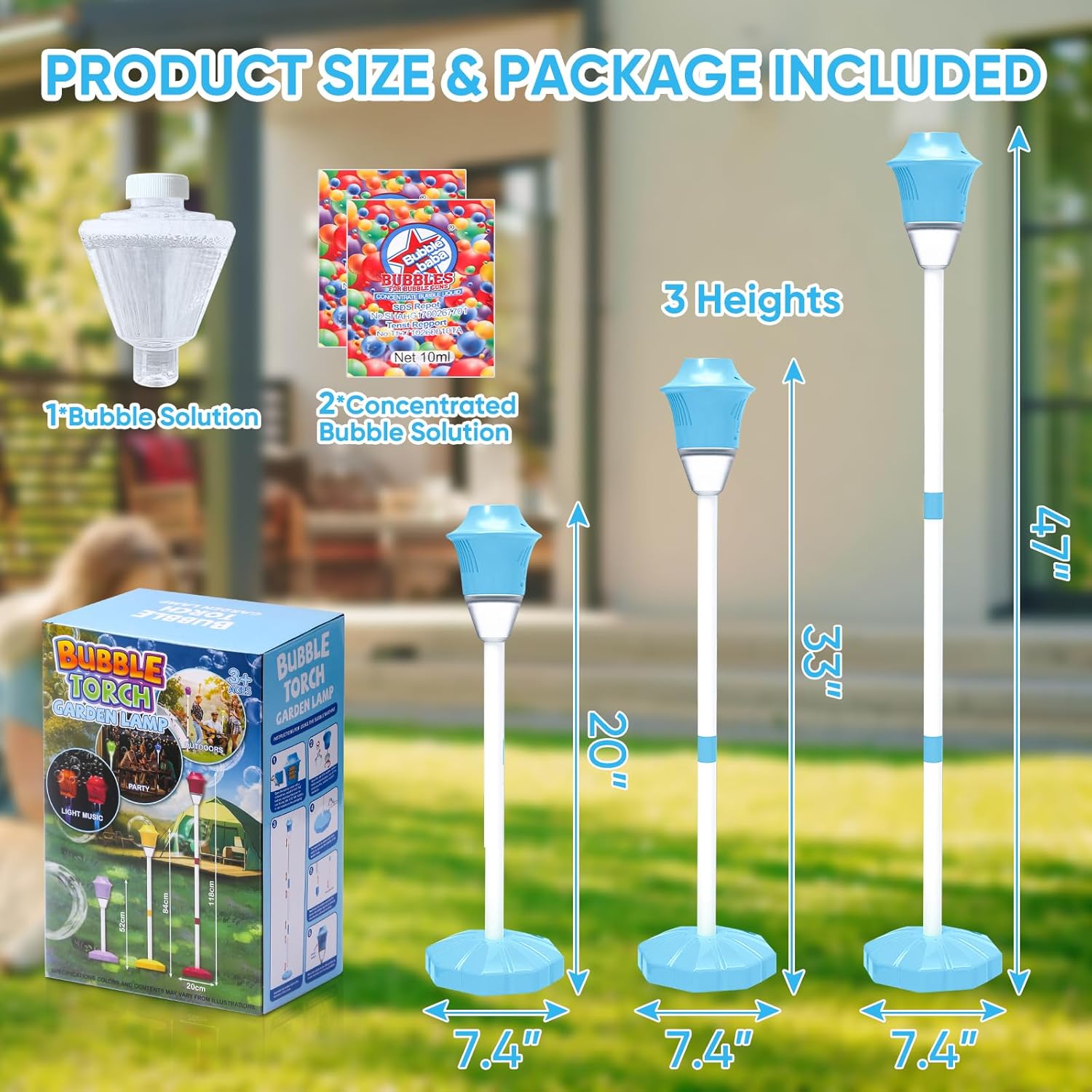 BubbleStorm™ | Tragbarer Seifenblasenmacher für Kinder