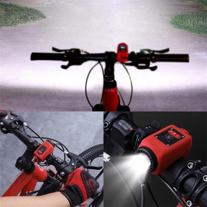 LuminoHorn™ | Fahrradklingel mit Licht – Laut, wasserdicht & USB-ladbar