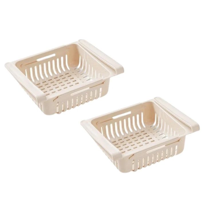 1+1 Gratis | FridgeFlex™ | Ausziehbare & Erweiterbare Kühlschrank-Schublade