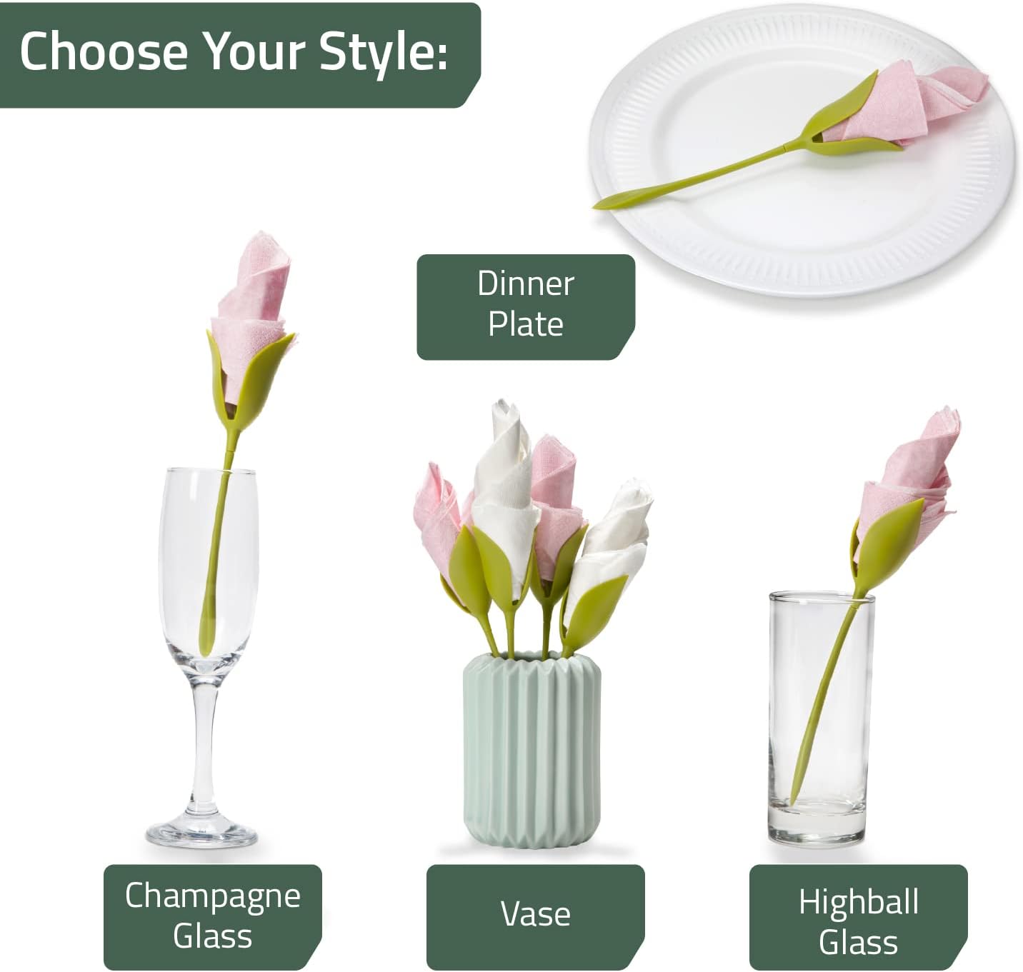 3+3 Gratis | BloomAura™ | Verwandeln Sie Ihren Tisch im Handumdrehen in ein atemberaubendes florales Kunstwerk