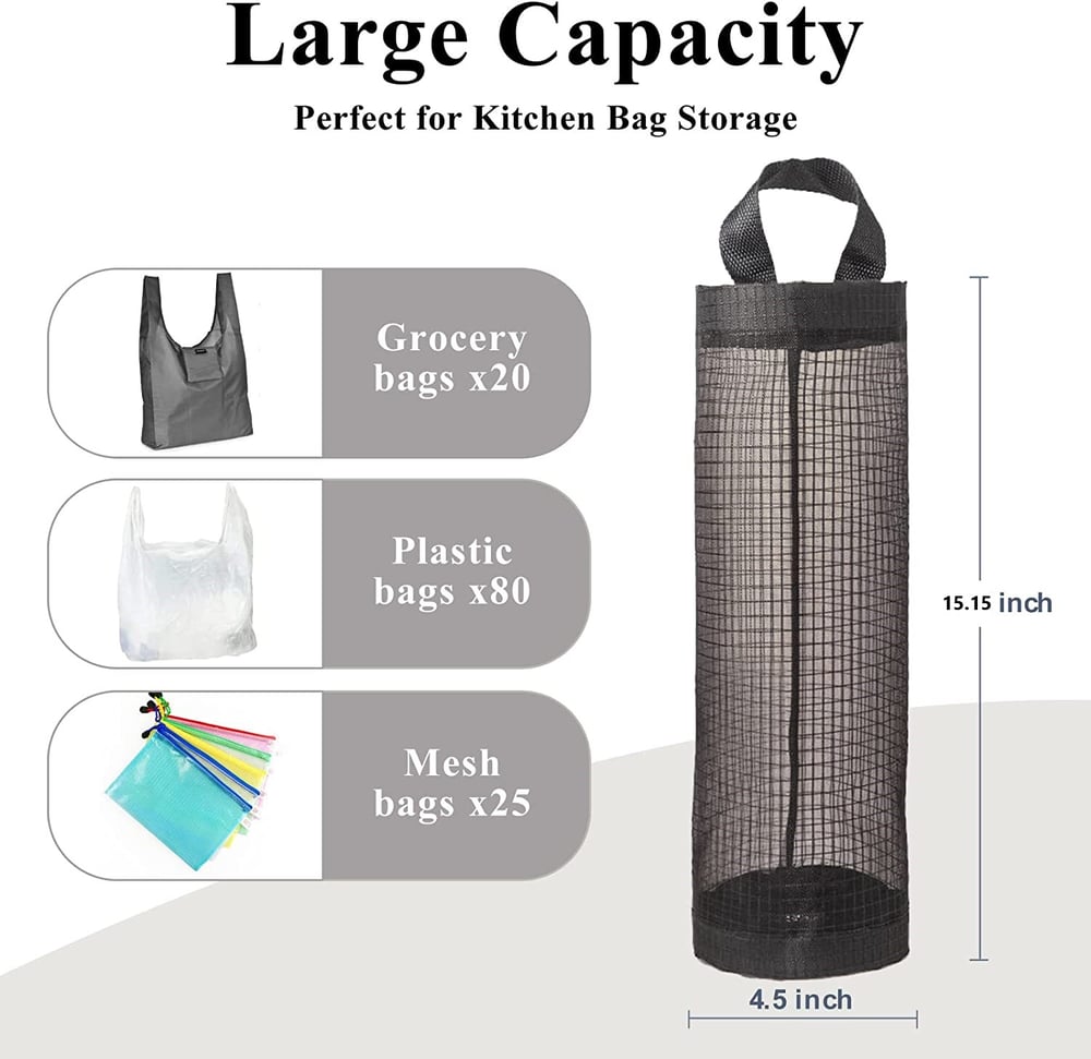 HangBag™ | Hängender Netz-Organizer für Tüten – Plastiktüten ordentlich verstauen