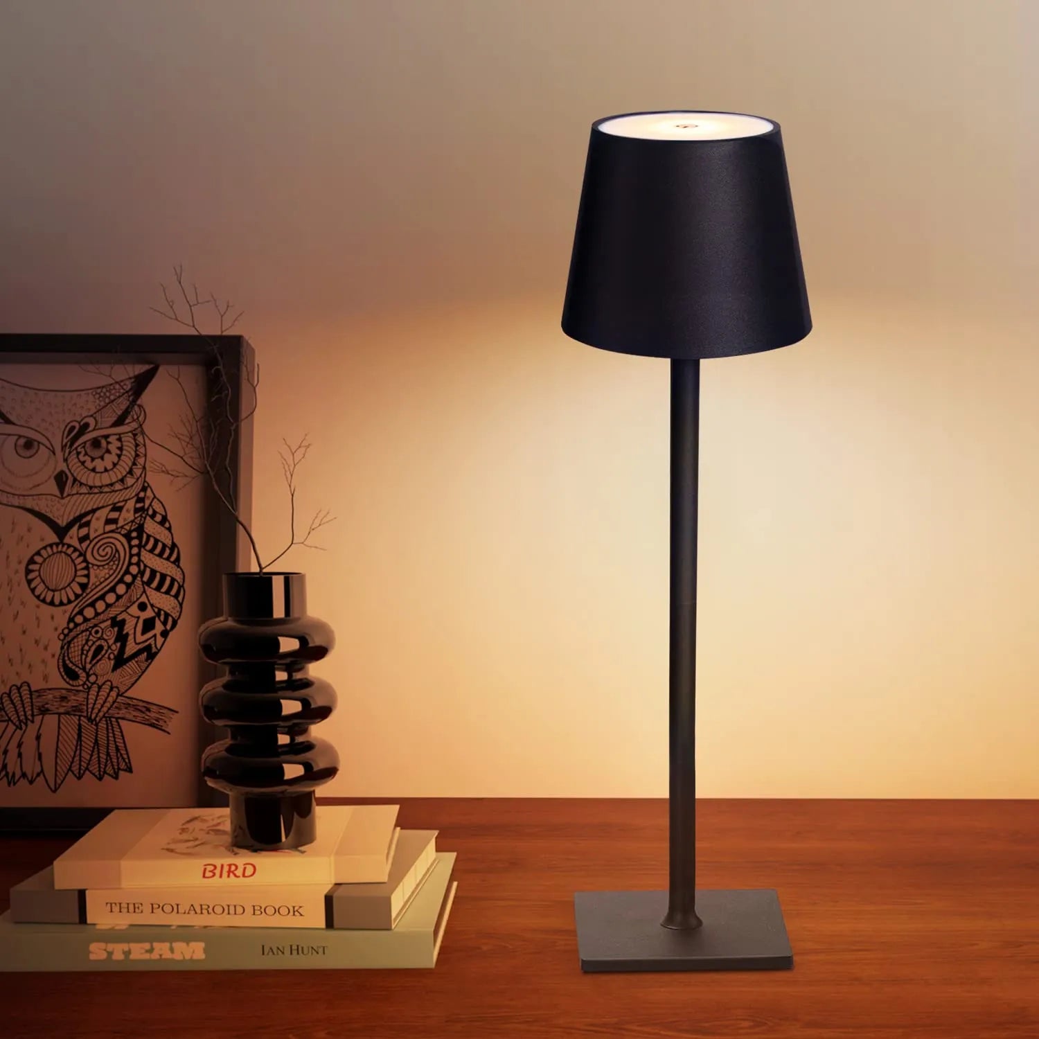 50% Rabatt | Glowly™  |- LED-Tischlampe| USB Aufladbar + 3 Stufen dimmbar