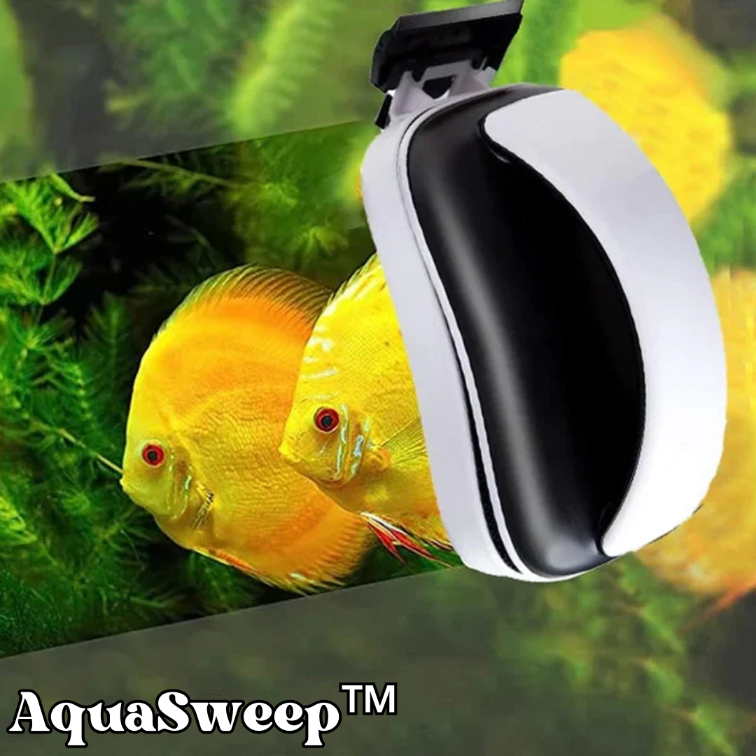 1+1 GRATIS | AquaSweep™ | Magnetischer Aquarienabstreifer