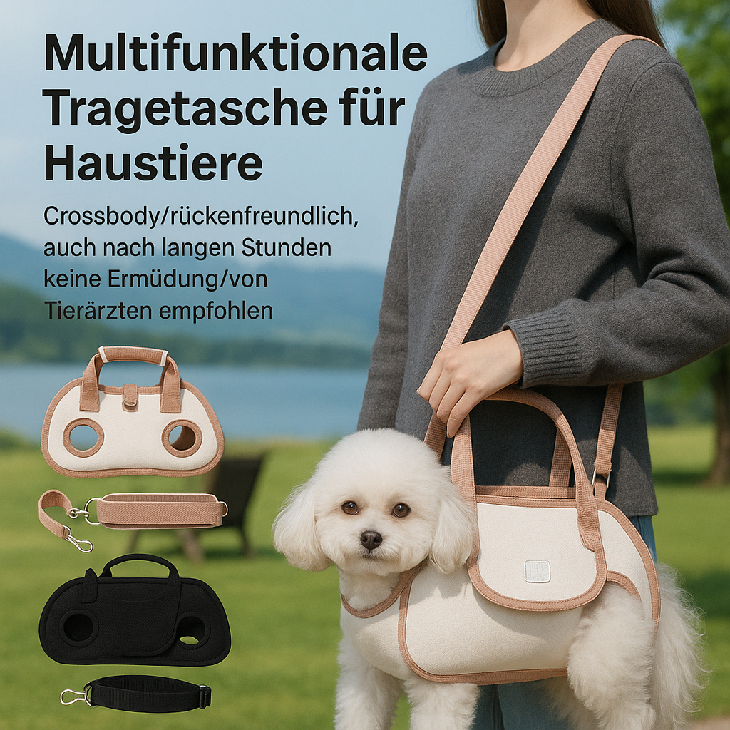 PawVoyage™ | Tragbarer & atmungsaktiver Haustier-Rucksack für stressfreies Reisen