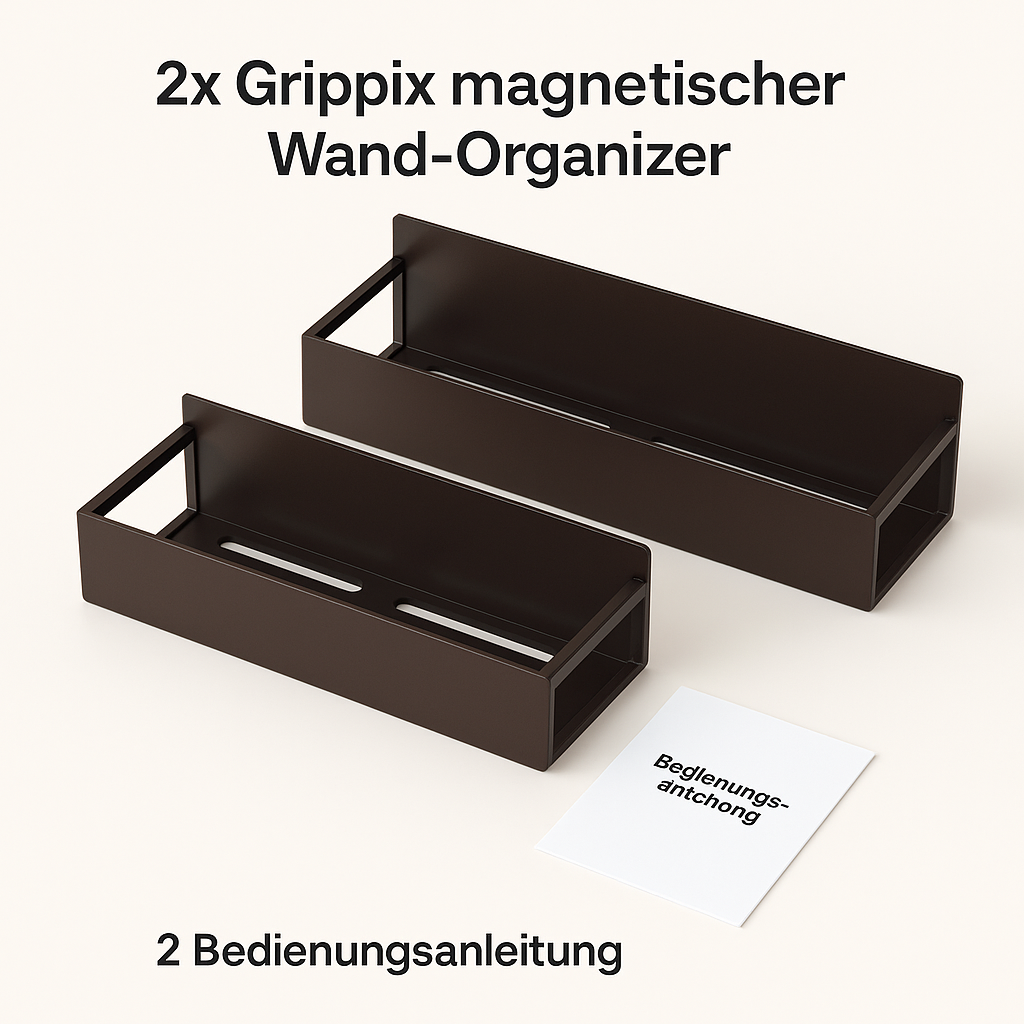 1+1 Gratis | Grippix | Magnetisches Lagerregal
