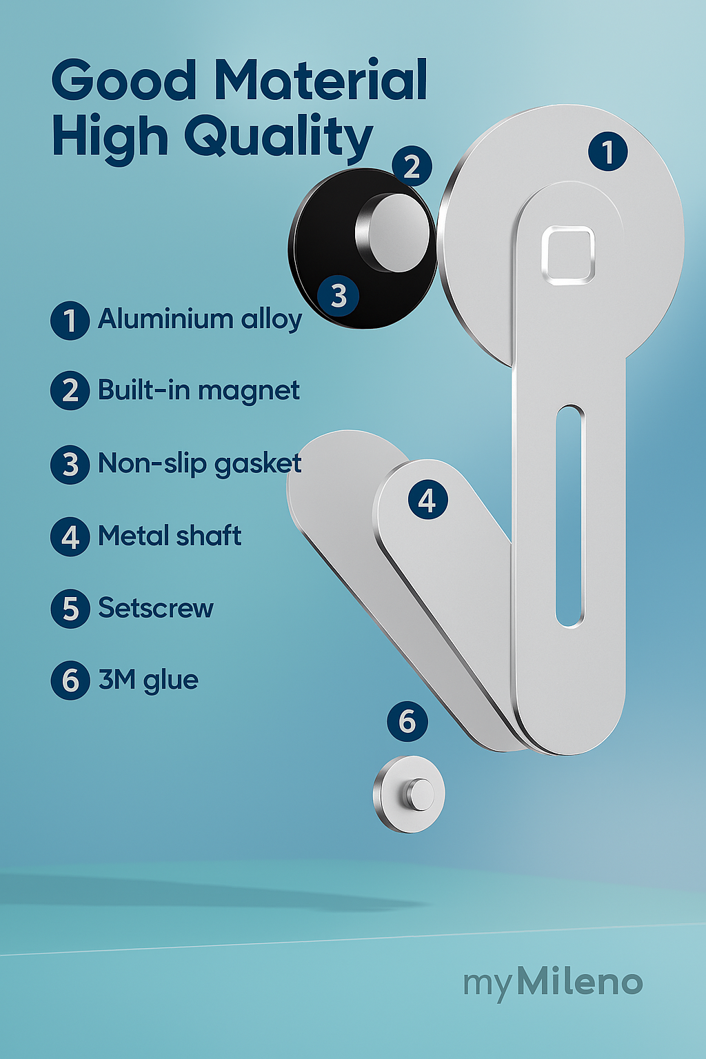 1+1 GRATIS | MagMate™ | Magnetischer Handyhalter