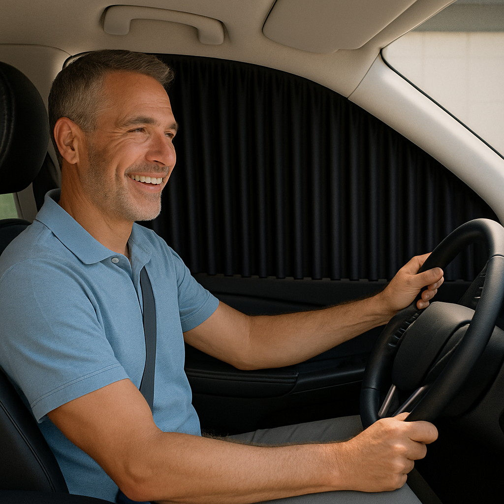 1+1 Gratis | ShadeMate | Die magnetische Sonnenblende für Ihr Auto