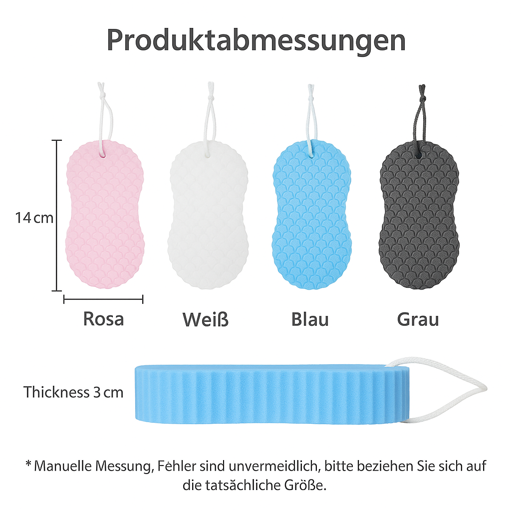 1+1 Gratis | ExfoliatSponge™  | eine seidige, strahlende Haut nach jeder Dusche