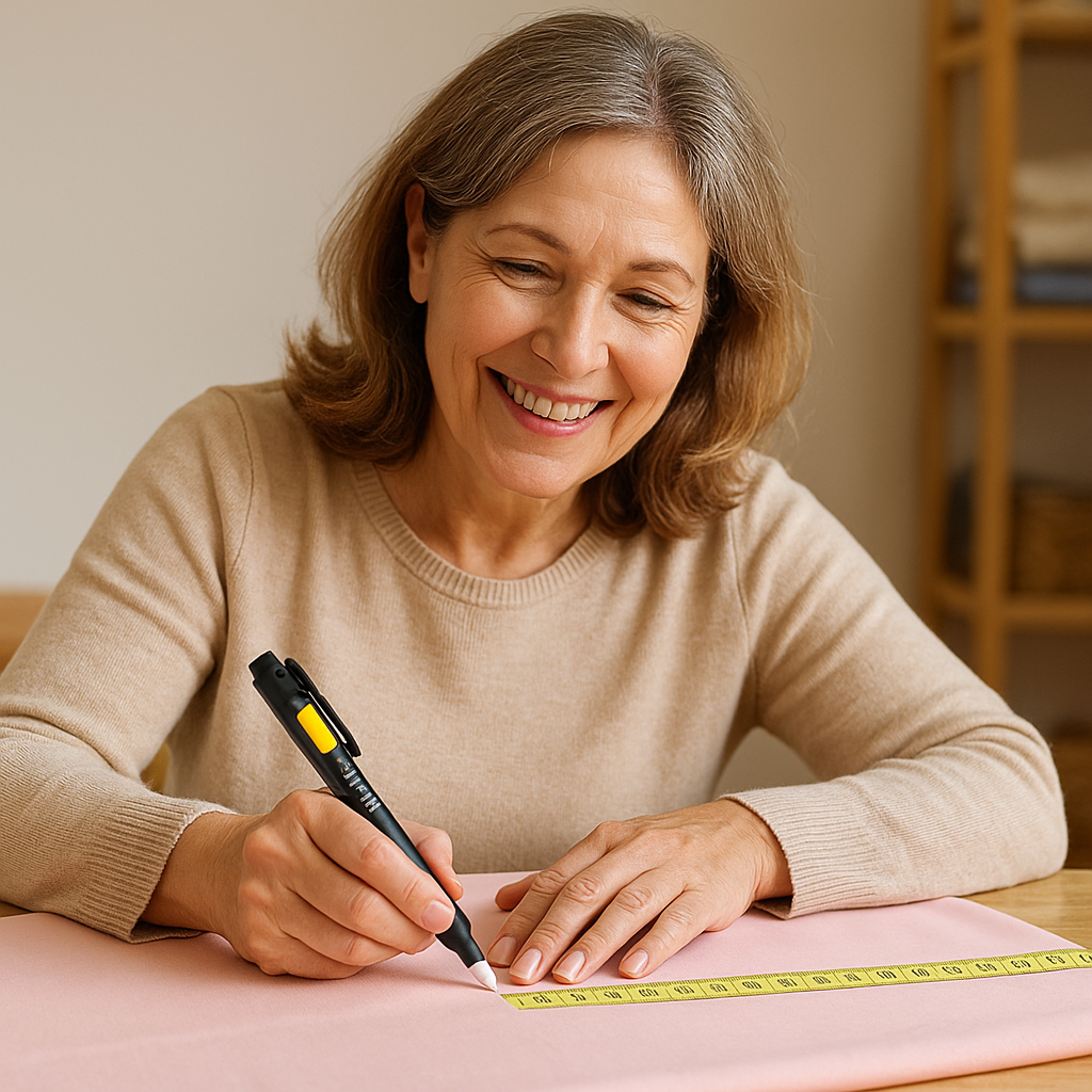 SewMark™ | Mit Hitze entfernbarer Stoffmarker