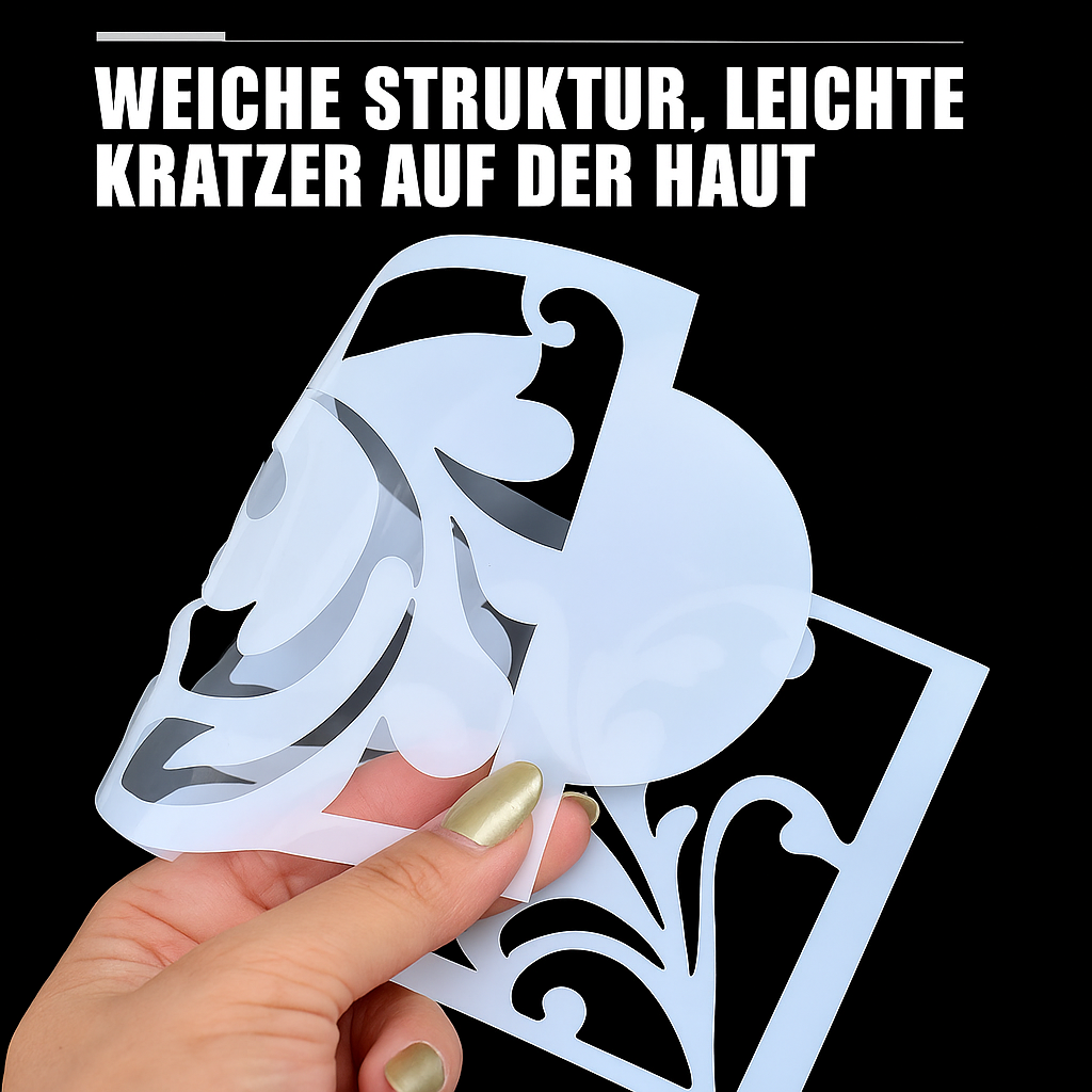 DecoLace™ | DIY-Kuchendekor-Form aus Spitze | Set mit 10 Stück