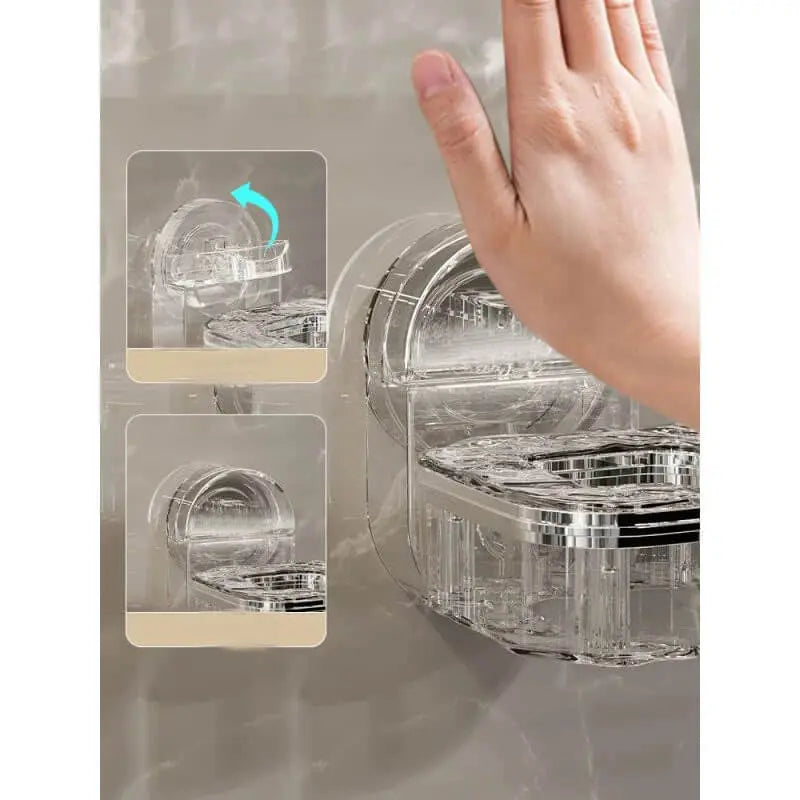 HairDock™ | Drehbarer Föhnhalter | Macht das Haaretrocknen zum eleganten Erlebnis