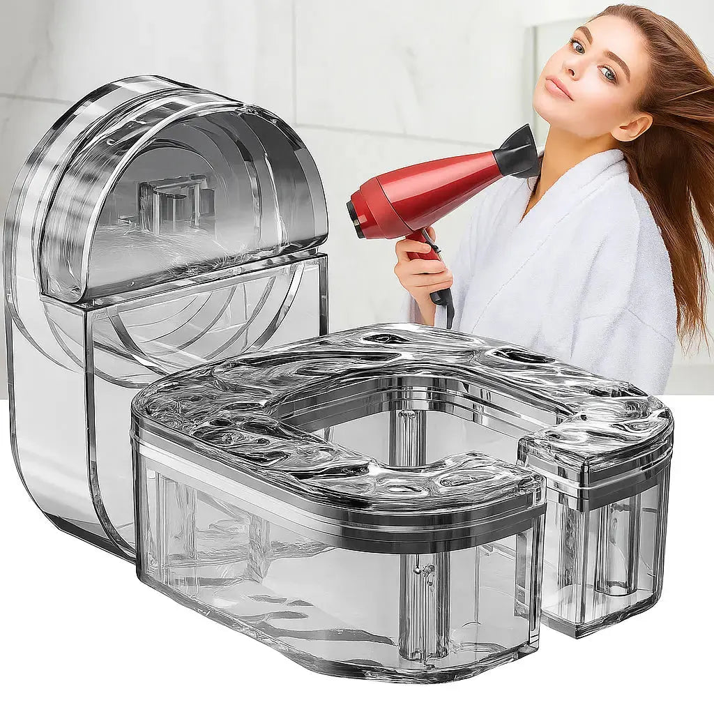 HairDock™ | Drehbarer Föhnhalter | Macht das Haaretrocknen zum eleganten Erlebnis