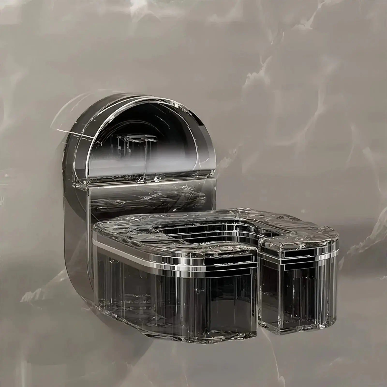 HairDock™ | Drehbarer Föhnhalter | Macht das Haaretrocknen zum eleganten Erlebnis