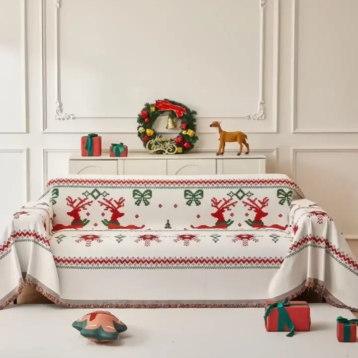 CozyCover™ | Eleganter Sofabezug für festlichen Schutz