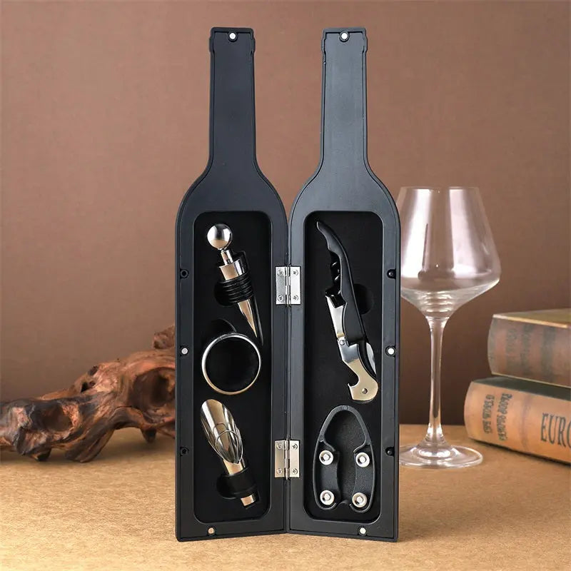 VinoLuxe™ | Das 5-in-1 Geschenkset für Weinliebhaber!