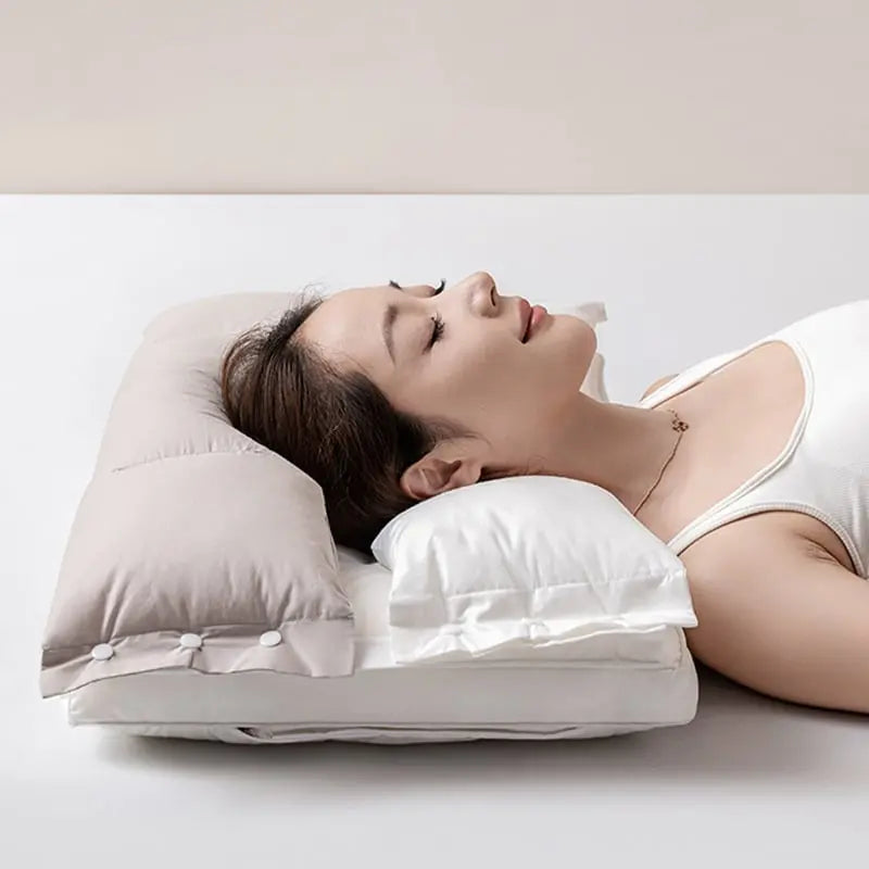 50 % Rabatt | MagicDream™ | Ergonomisches, abnehmbares Kissen für erholsamen Schlaf