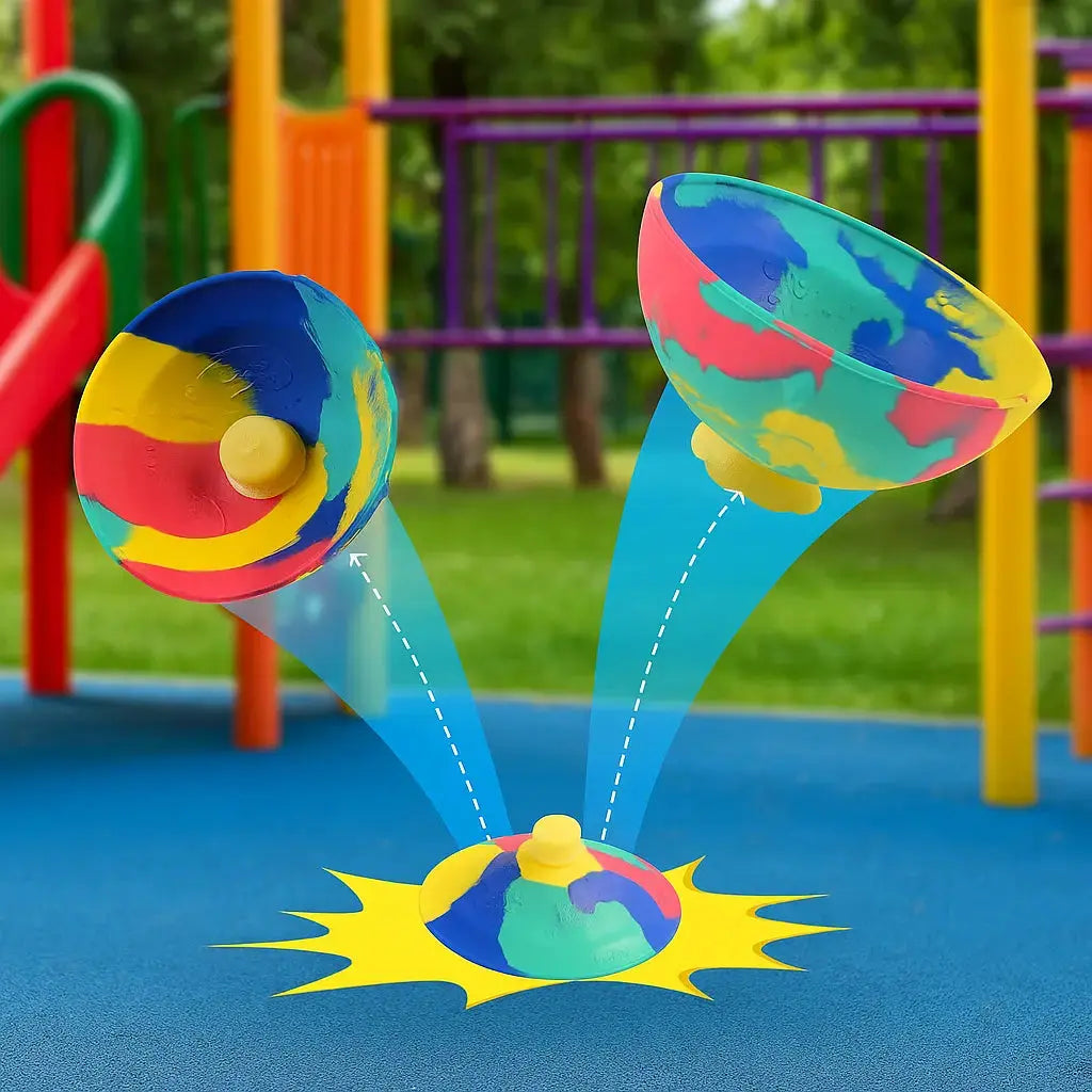 1+1 GRATIS | FidgetPop™  | Fidget-Spielzeug zum Werfen – Springt mit Drehung noch höher