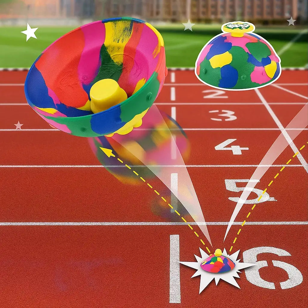1+1 GRATIS | FidgetPop™  | Fidget-Spielzeug zum Werfen – Springt mit Drehung noch höher