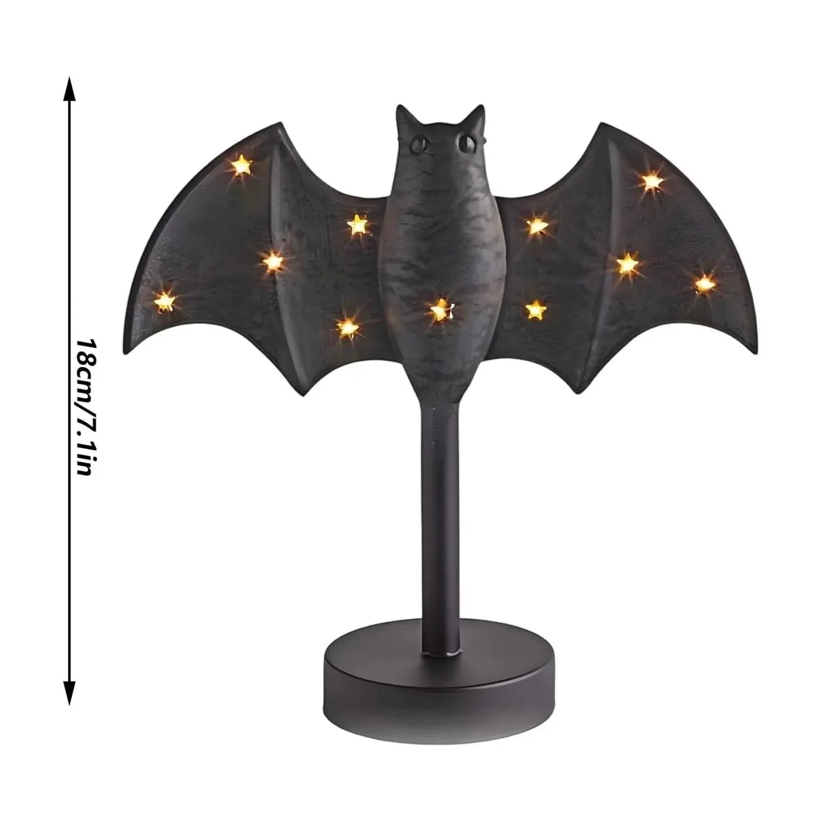 BatGlow™ | Halloween Fledermaus-Kerzenhalter – Dunkel, gemütlich & dekorativ