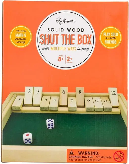 ShutBox™ | Holzspielset – unvergesslicher Familienspaß garantiert