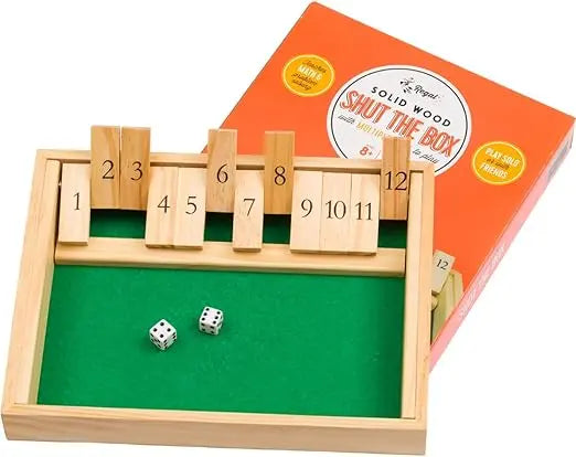 ShutBox™ | Holzspielset – unvergesslicher Familienspaß garantiert