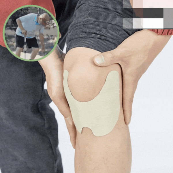 Pflanzliche Kniepflaster™ | (50 stuck), Schnelle Lösung für Knieschmerzen