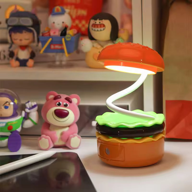 50% RABATT | LumoBurger™ | Faltbare LED Burger-Lampe – USB Nachtlicht & Deko für Kinder & Zuhause