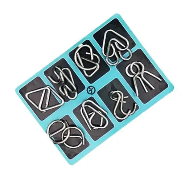 MetalMind™ | Metall Denkspiele Set — fördert Kreativität und schult logisches Denken spielerisch