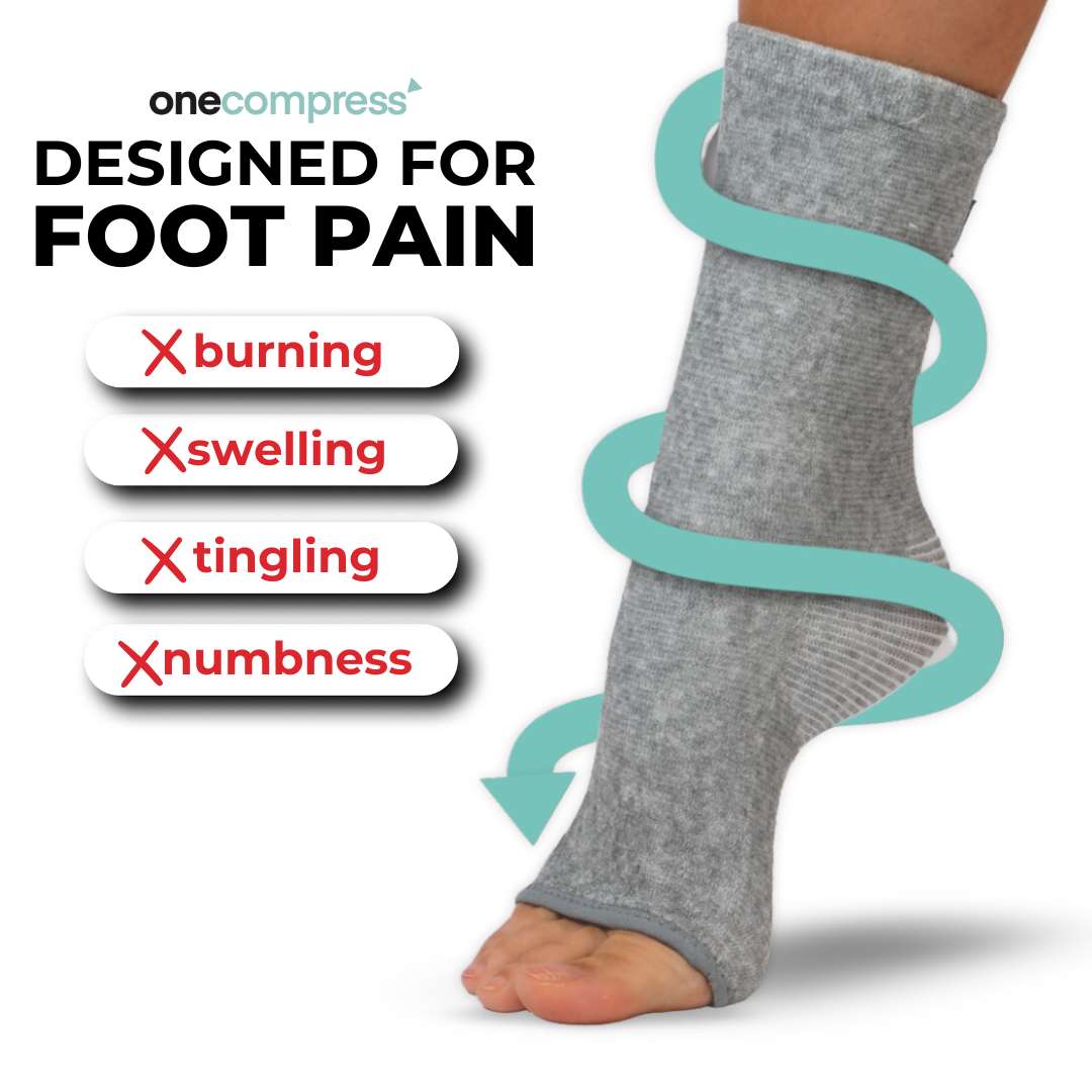 50% Rabatt | ReliefSock™ | Komfortable, durchblutungsfördernde Kompressionssocken