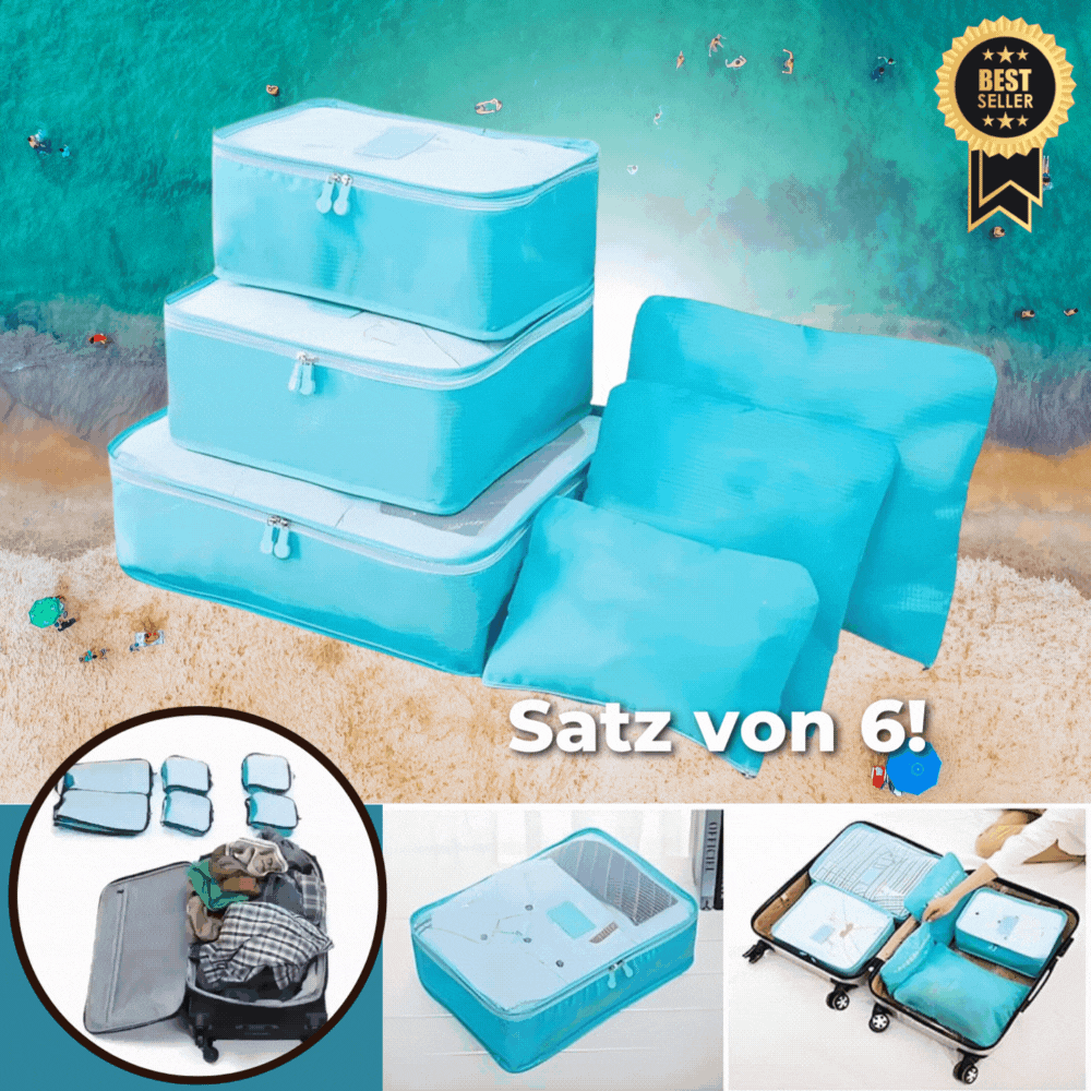 50% Rabatt | TravelOrganizer | Organisieren Sie Ihren Koffer perfekt! - Satz von 6 [Letzter Tag Rabatt]