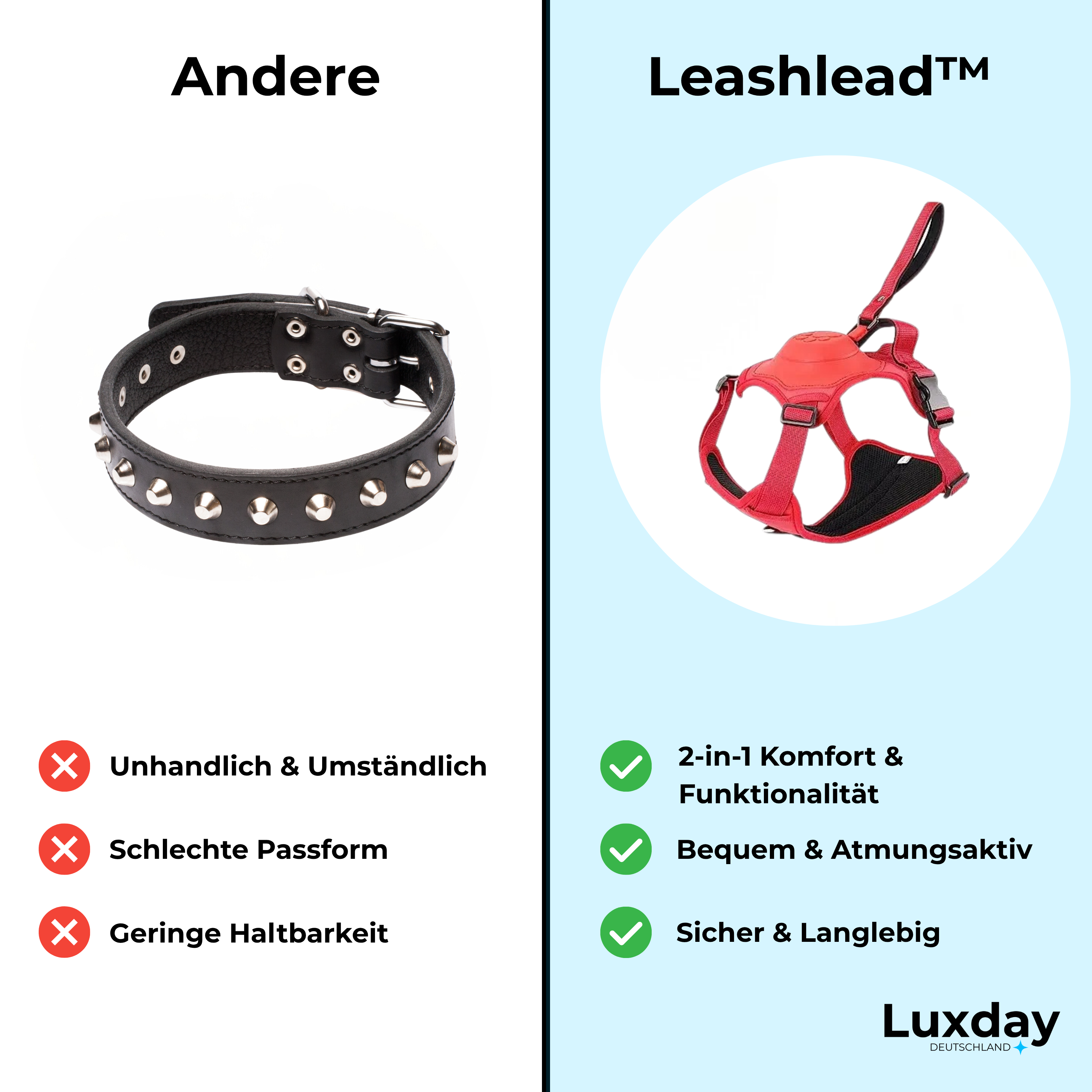 50% Rabatt | LeashLead™ | Hundeführgeschirr