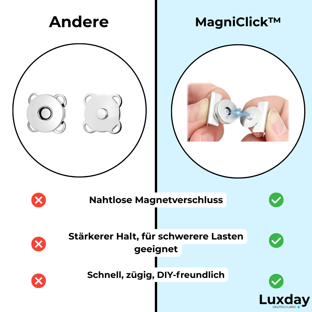 4+4 GRATIS | MagniClick™ | Nahtloser Magnetverschluss [Letzter Tag Rabatt]