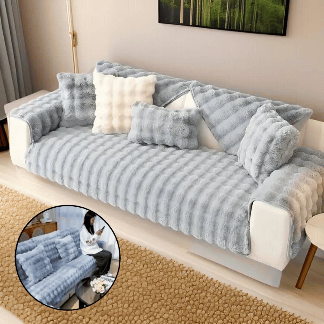 LuxeCover | Maximaler Sofaschutz trifft kuschelweichen Komfort [Letzter Tag Rabatt]