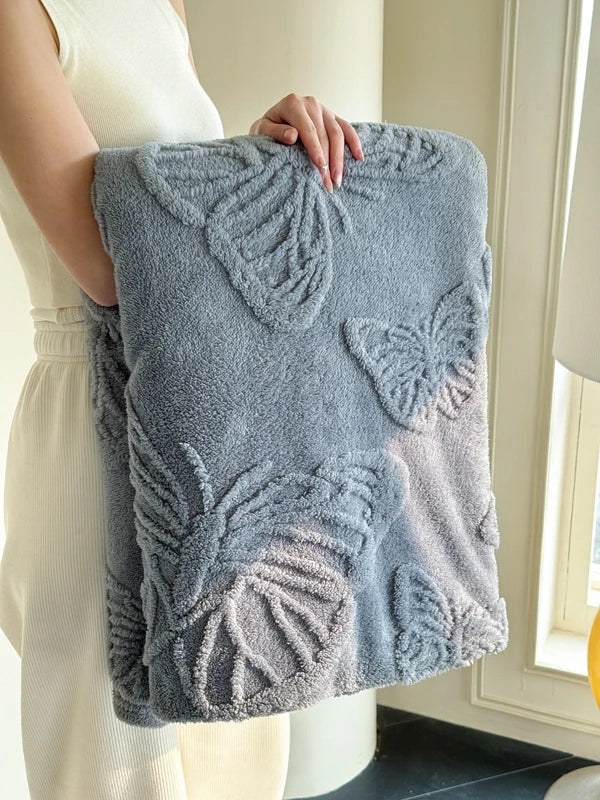 Fleurière™ |Flanell-Decke 3D-Schmetterlingsdesign | Weich & Wärmend | Für Bett, Sofa & Camping