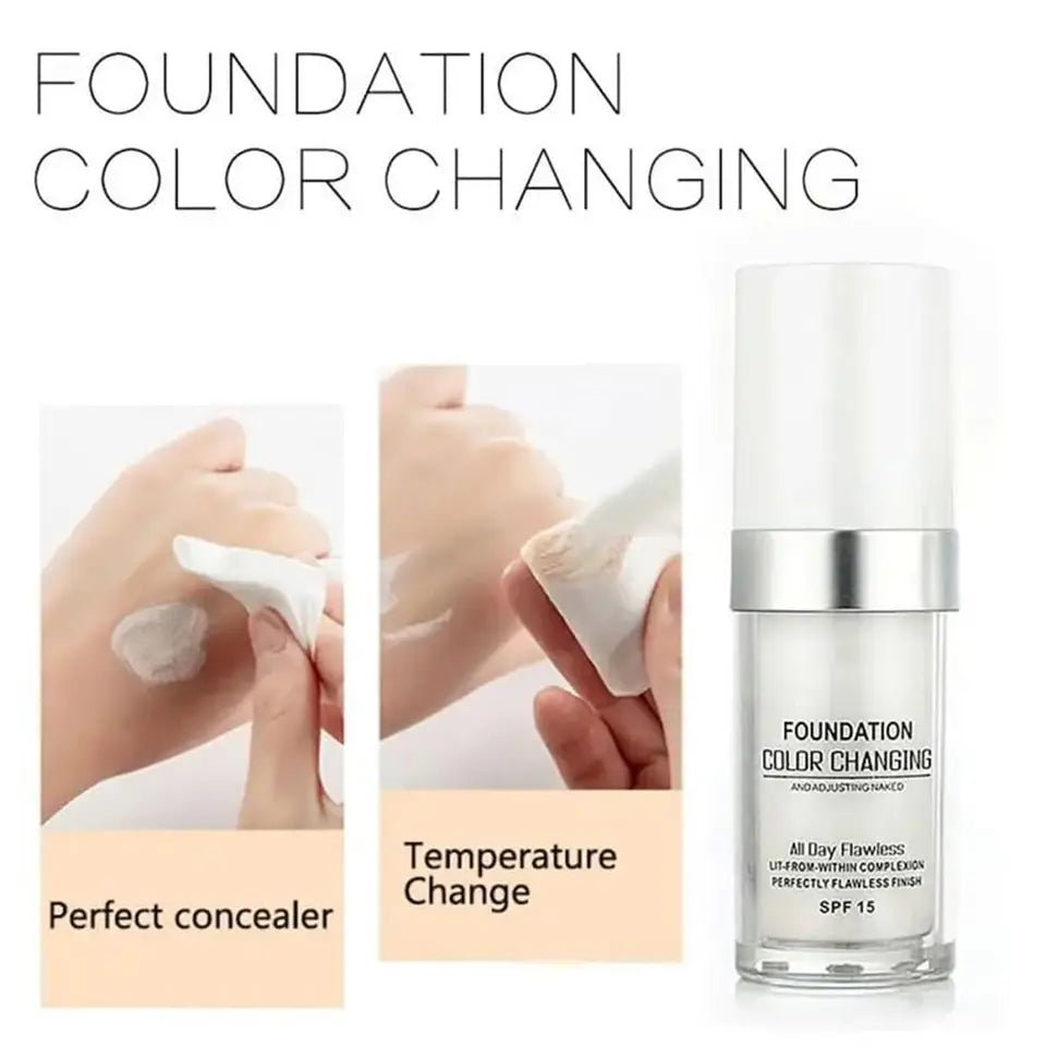 1+1 Gratis | ConcealerX™ | Farbwechselnde Foundation für makellose Haut
