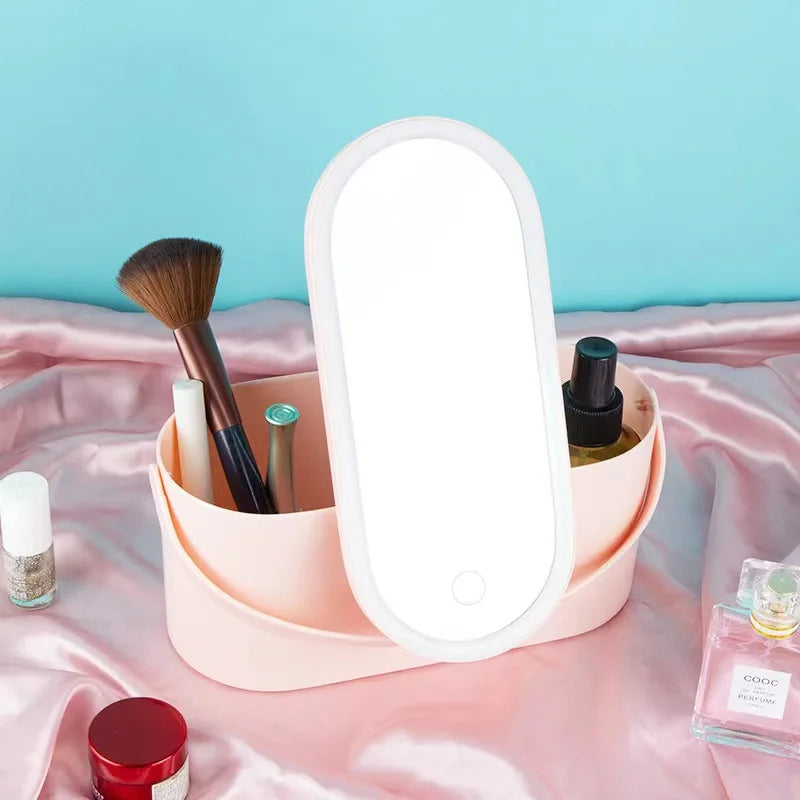 GlamBox™ | Organisieren Sie Ihr Make-up mit LED-Beleuchtung