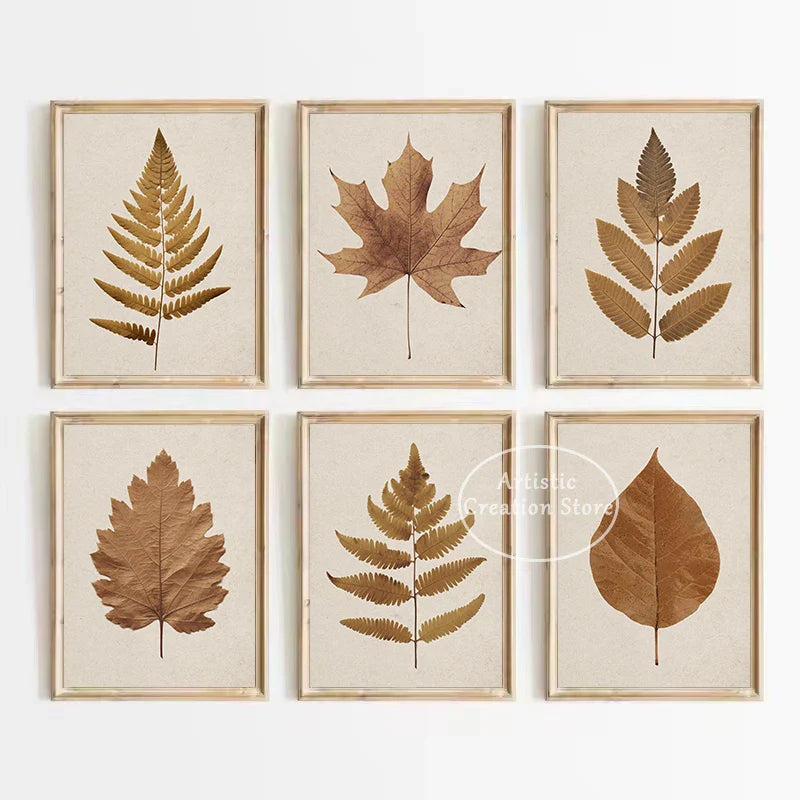 2+2 GRATIS | Autumn Prints™ | Zeitlose Herbst-Wanddekoration