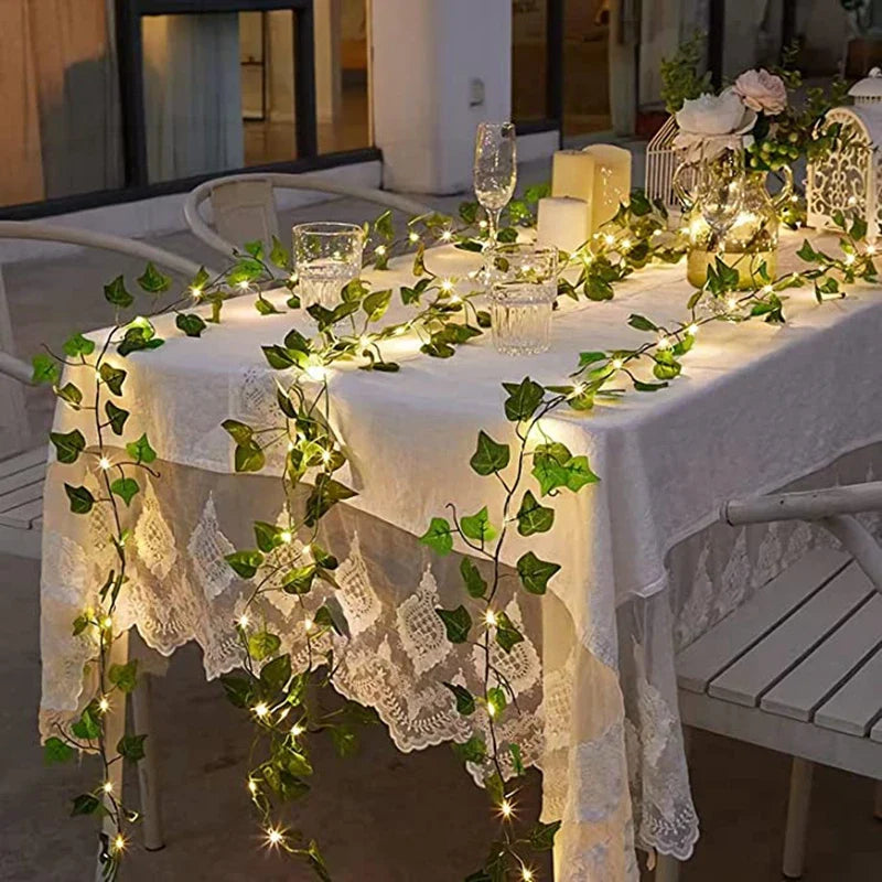 1+1 GRATIS | LumiVine™ | Leuchtende Efeu-Lichterkette