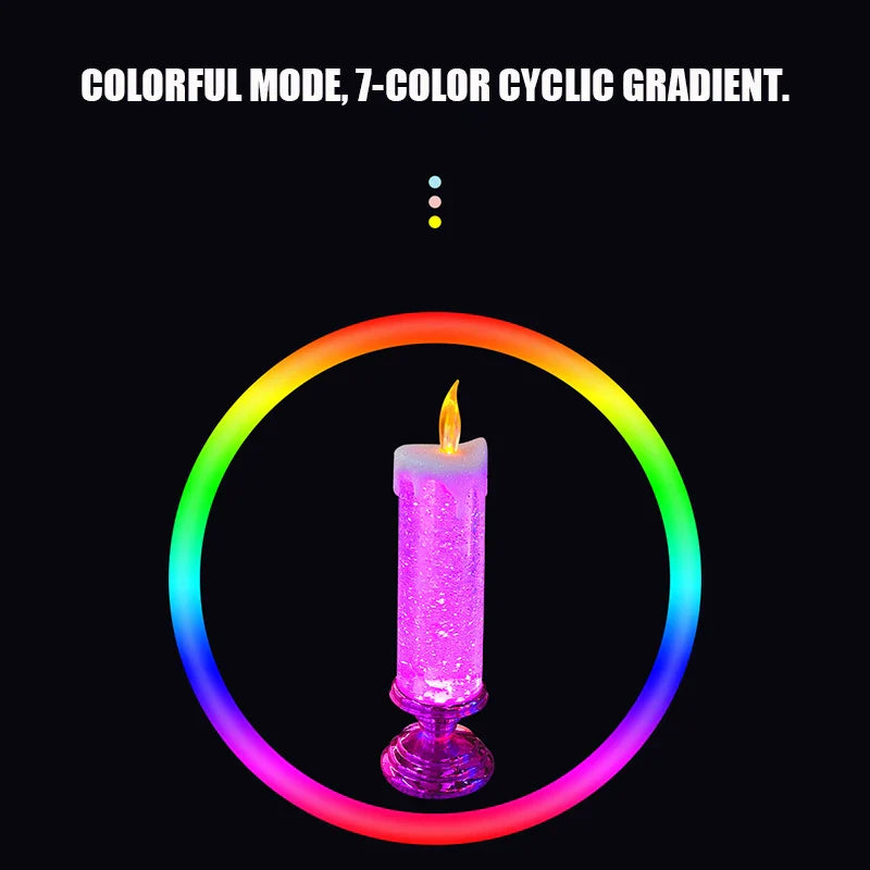 50% RABATT | ChristFlame™ | Dekorative Glitzerkerze