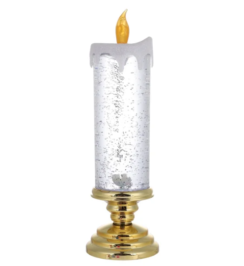 50% RABATT | ChristFlame™ | Dekorative Glitzerkerze