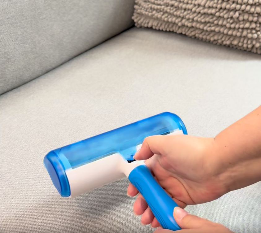 1+1 Gratis | Wiederverwendbare Fellrolle | Schnelle Reinigung für Couch, Teppich & Mehr